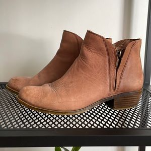 Leather Lucky Brand Booties